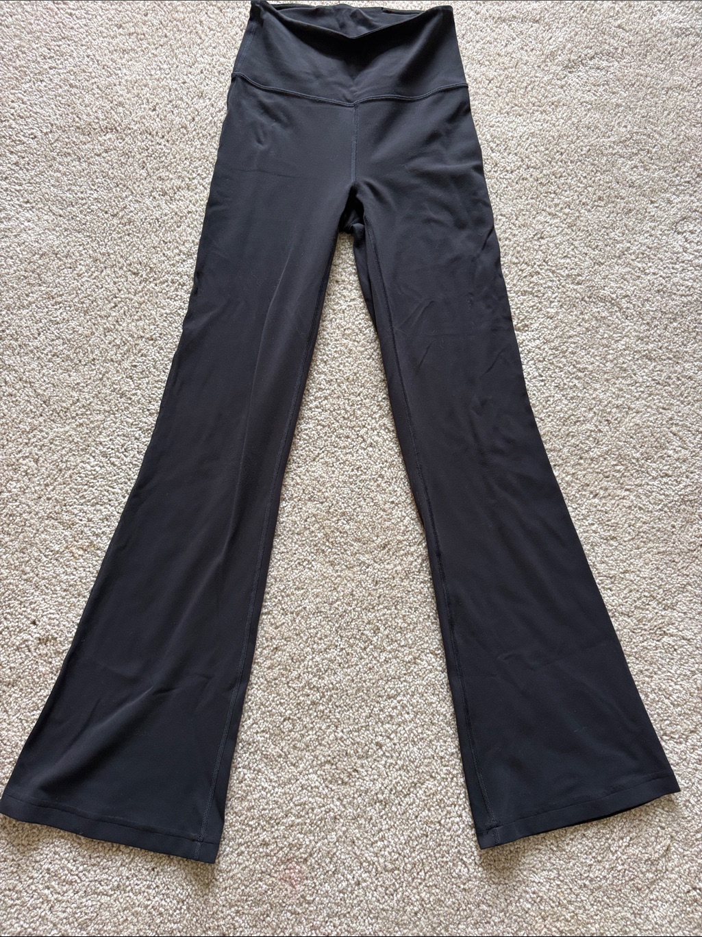 Lululemon Groove Super-High-Rise Flared Pant *Nulu Black